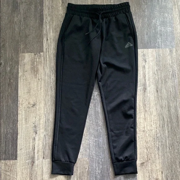 Adidas Men’s Black Jogger Pants - Picture 1 of 5